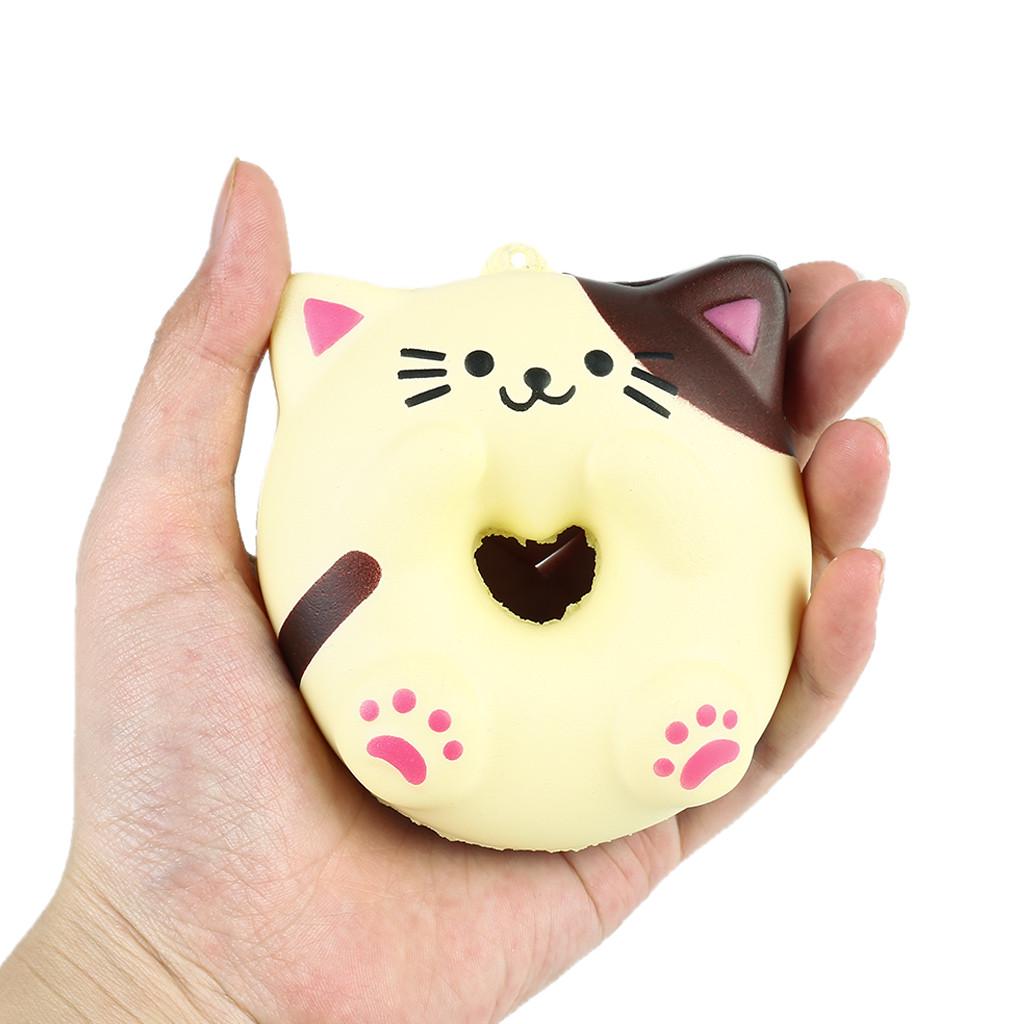 (проектор) Очаровательные игрушки для снятия стресса с ароматом кошек, медленно поднимающиеся