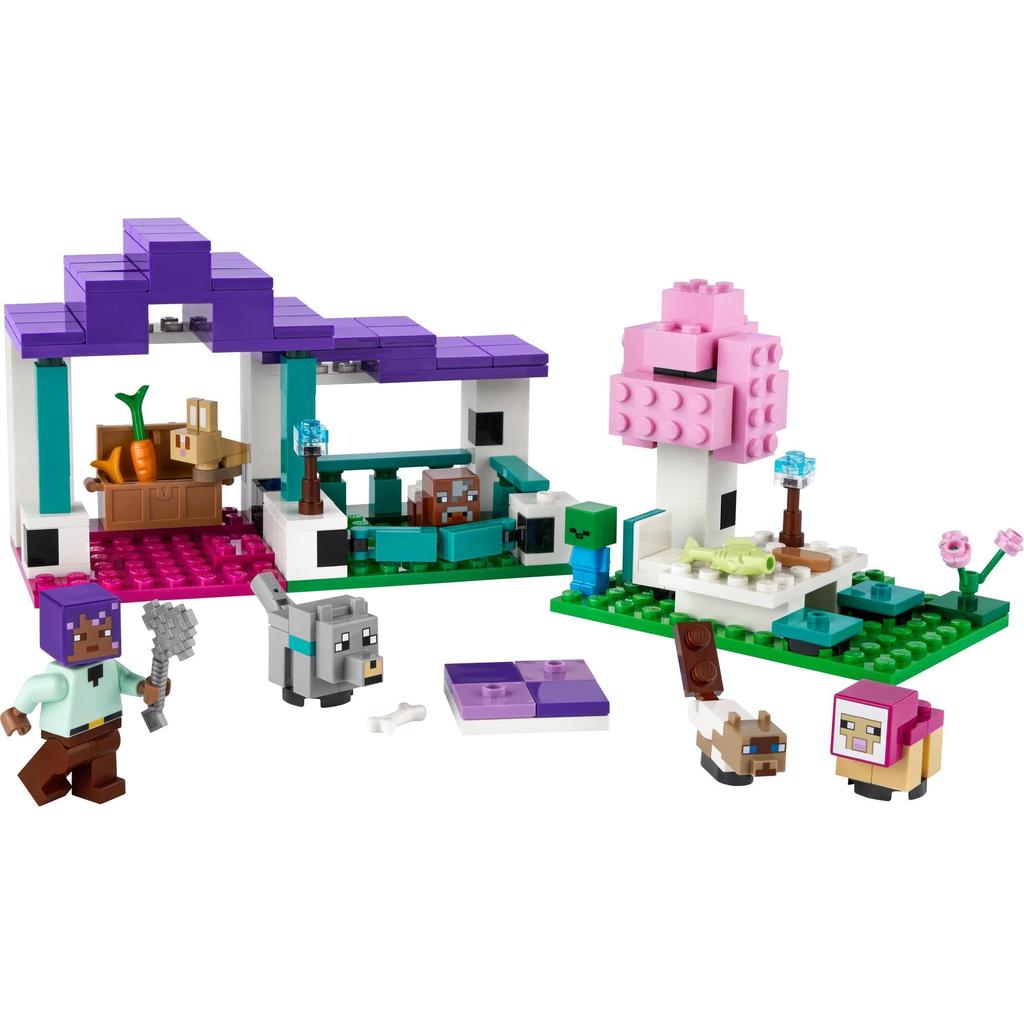 LEGO Minecraft Animal Hideout Toys Подарок на день рождения Блок Рождество Девочки Мальчики Дети 7 лет 8 лет 9 лет Начальная школа