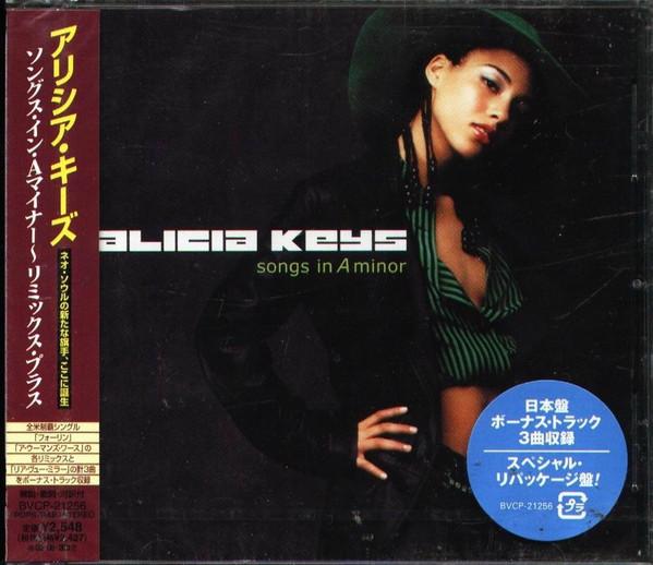 CD ALICIA KEYS - Songs In A Minor BVCP21256 J Records 2002 Япония Оби Рэп и хип-хоп/R&B