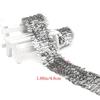 4.8cm/1M Stretch Sequin Lace Ribbon Glitter Sewing Materials DIY Dance Costume Accessories  Dance