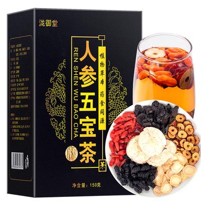 150 г чая TongRenTang с женьшенем и мака «Пять сокровищ»