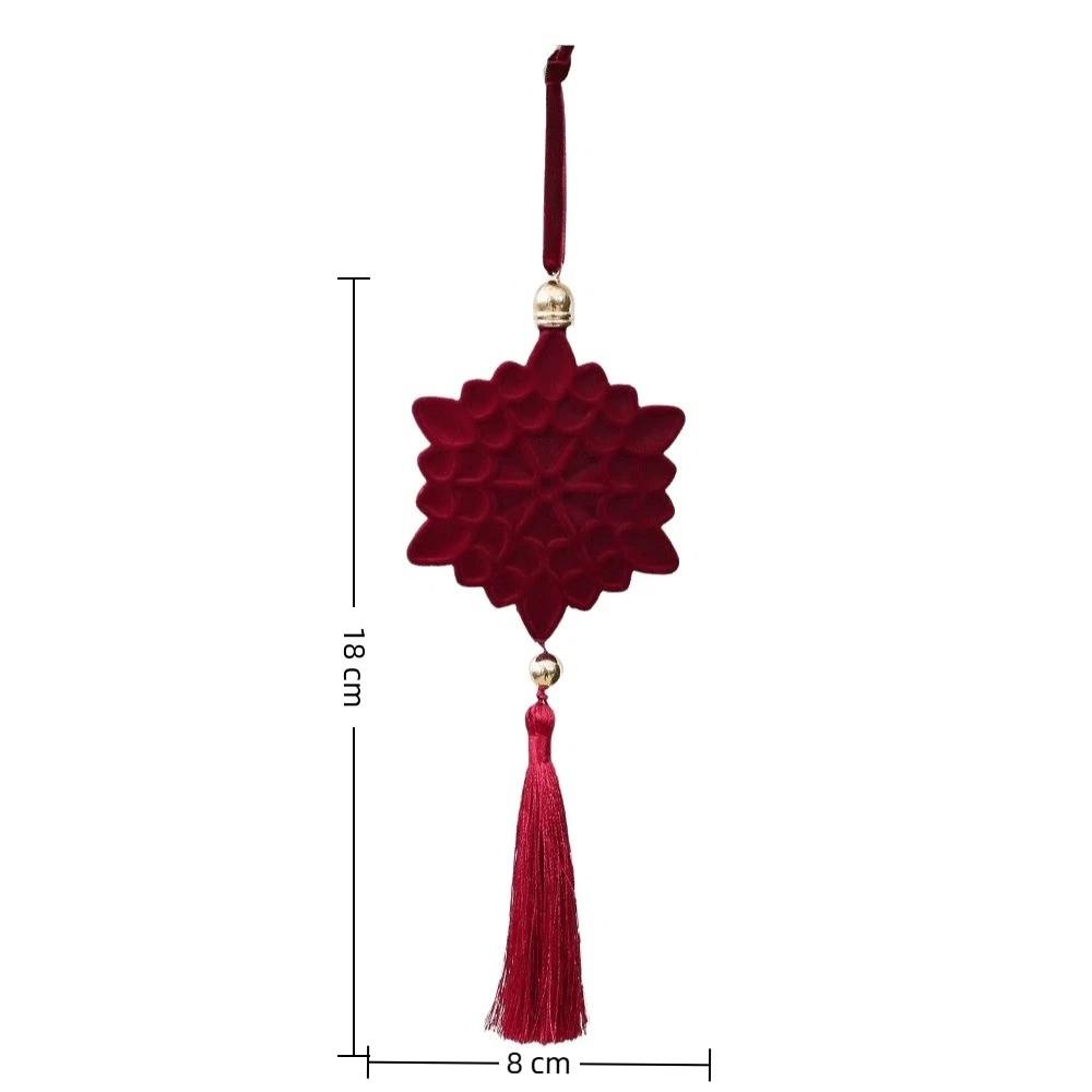 Velvet Texture Christmas Ball Ornament Christmas Spheres Decor Party Decoration