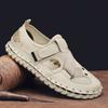 Men Sandals 2024 Brand Designer Shoes Outdoor Beach Slippers for Men Casual Shoes High Quality Non Slip Black/beige Man Slippers