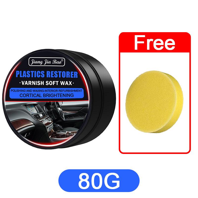 Средство для восстановления пластика автомобиля, возврат к черному блеску, восстановление кожи и панелей салона автомобиля, восковое покрытие, полировка и ремонтное покрытие для автомобиля