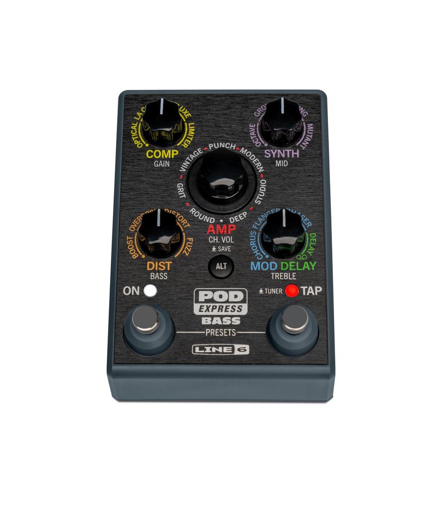 Line 6 Amp Simulator Processor POD EXPRESS BASS Red Amp/Effects Multi-Effector