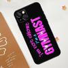 Love Gymnastics Case For iPhone 13 12 11 14 15 16 Pro Max Mini XR XS X Plus Silicone Bumper Cover Capa