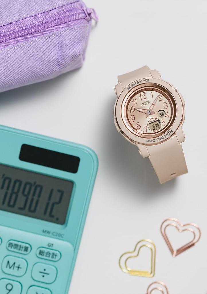 Babygie Watch Pink Beige [Casio] [] BGA-290SA-4AJF Women's