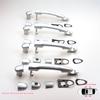 EDP1169-1 4 Pieces Exterior Door Handle Chrome Color 806B02596R for Renault Fluence Megane 3 Clio 4 Scenic 3 Captur 1
