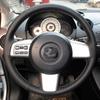 Для Mazda 2 2008 2009 2010 2011 2012 2013 2014 Оплетка на руль автомобиля Полное покрытие черная Кожаные аксессуары