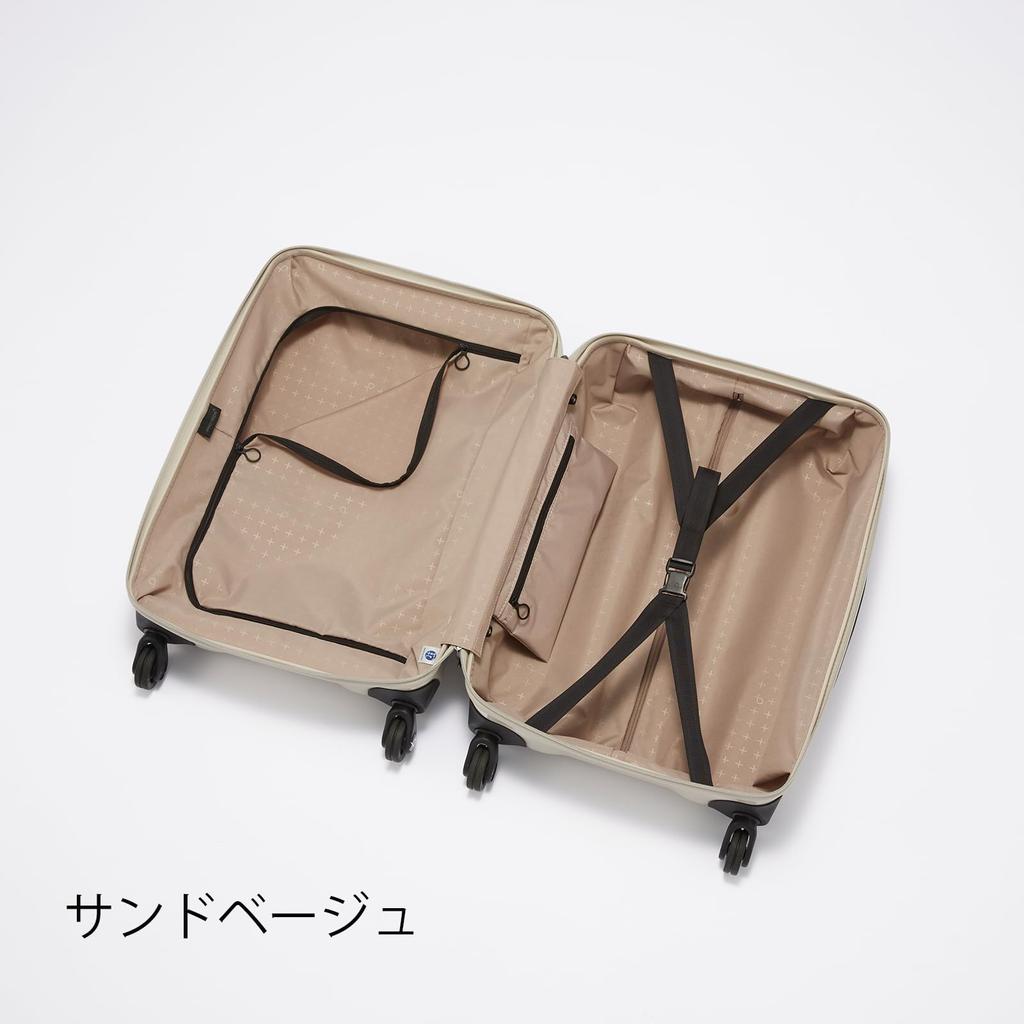 Чемодан размера S 1 ночь 2 дня 2 ночи 3 дня 37 л Легкий 10-летняя гарантия Сделано в Японии Чехол для переноски Сумка для переноски Triaxis 2 Gunmetal [Proteca]