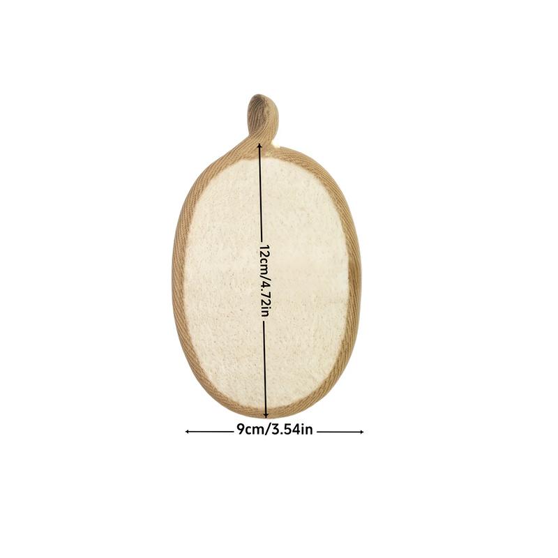Natural Loofah Body Scrubber Bath Exfoliating Sponge Soft Shower Brush Cleaner Pad Exfoliator Shower Puff Body Skin Care Tool