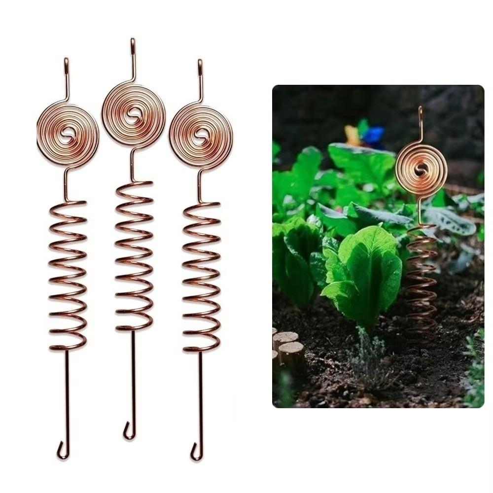 3PCS Durable Electroculture Plant Stakes Multi-purpose Bonsai Fixing Rod Garden Plants