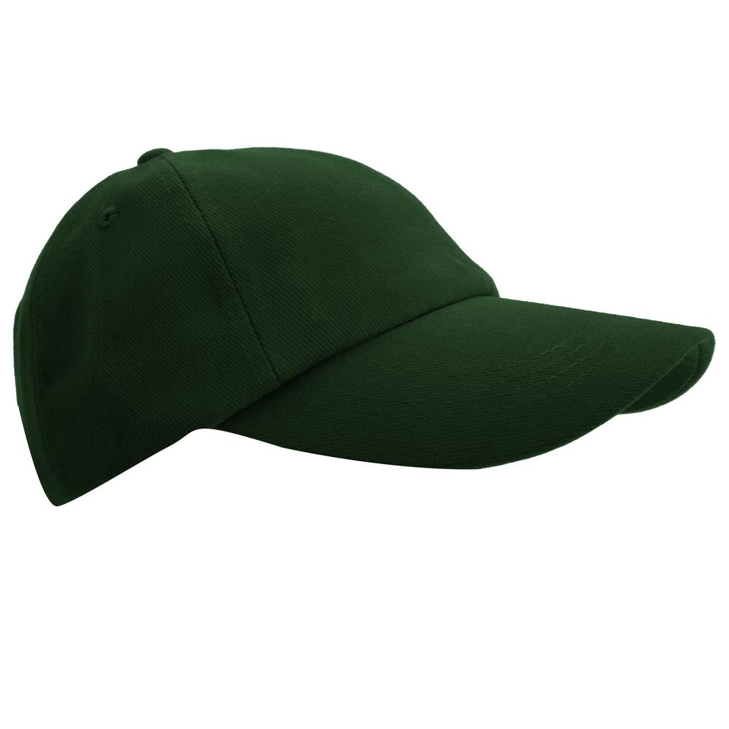Result Unisex Low Profile Heavy Brushed Cotton Baseball Cap (Pack of 2)