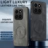 For Honor 400 Smart 5G Case for Magsafe Luxury Sheep Skin Magnetic Matte Cover for Honor400 Smart X7d 4G Anti-drop Bumper