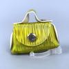 Yellow Doll Accessories Handbag For Barbie Doll Leather Mini Bag 1/6 Dolls Accessories Purse For Barbie Dollhouse Kids Toy Girls