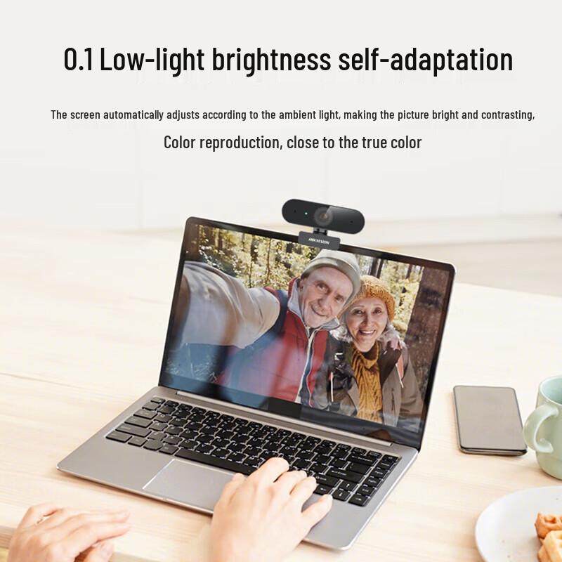 Hikvision DS-E12 1080P HD USB Webcam with Microphone