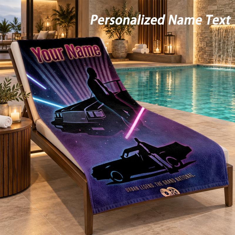 Kendrick Lamar Custom Name Beach Towel Large Soft Towel for Indoor Bathroom Outdoor Beach