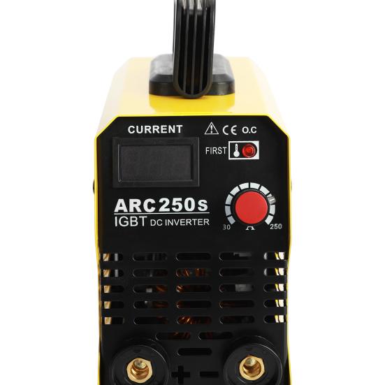 Полезный промышленный сварочный аппарат ARC250 с двойным переключателем напряжения, многоцелевой