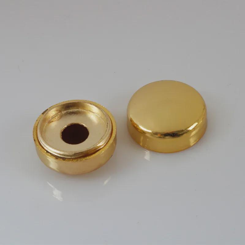 Современные декоративные металлические заглушки для винтов для стекла и зеркал