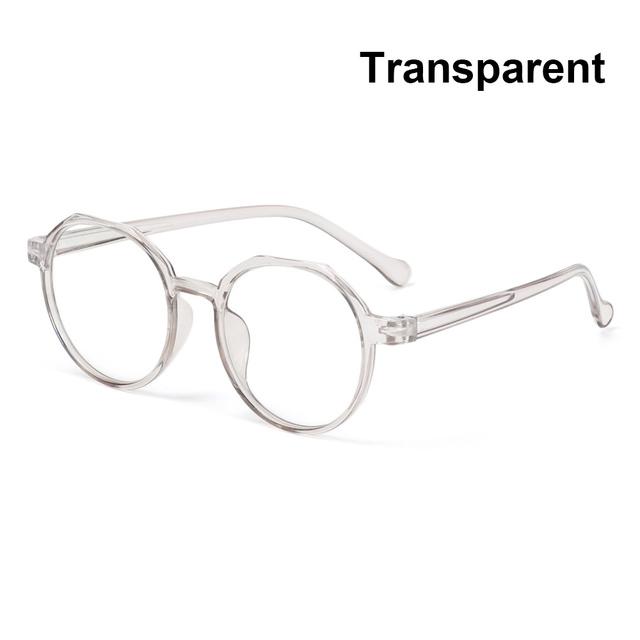 Fashion Classic Metal Anti -Blue Light Glasses Women Men Vintage Round Frame Computer Game Goggles Blue Ray Blocking Eyeglasses