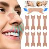 50pcs Anti Snoring Nose Strips Better Sleep Breathable Nasal Stickers Snoring Relief Solution