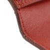 HERMES Dogon Long Purse Red Togo Women Used