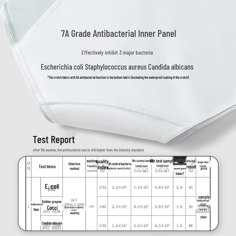 SecretWorld Women's Cotton Leak-Proof Period Panties