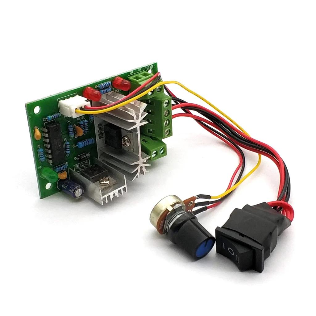 DC 6-30V 6A Регулятор скорости двигателя Реверсивный ШИМ-контроль Переключатель прямого/обратного хода Плата 6V-30V Макс. 10A Модуль 12V 24V CCM6N