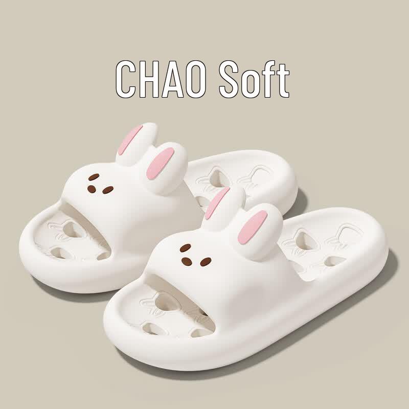 Grace Unisex Cute Rabbit Summer Anti-Odor Slippers