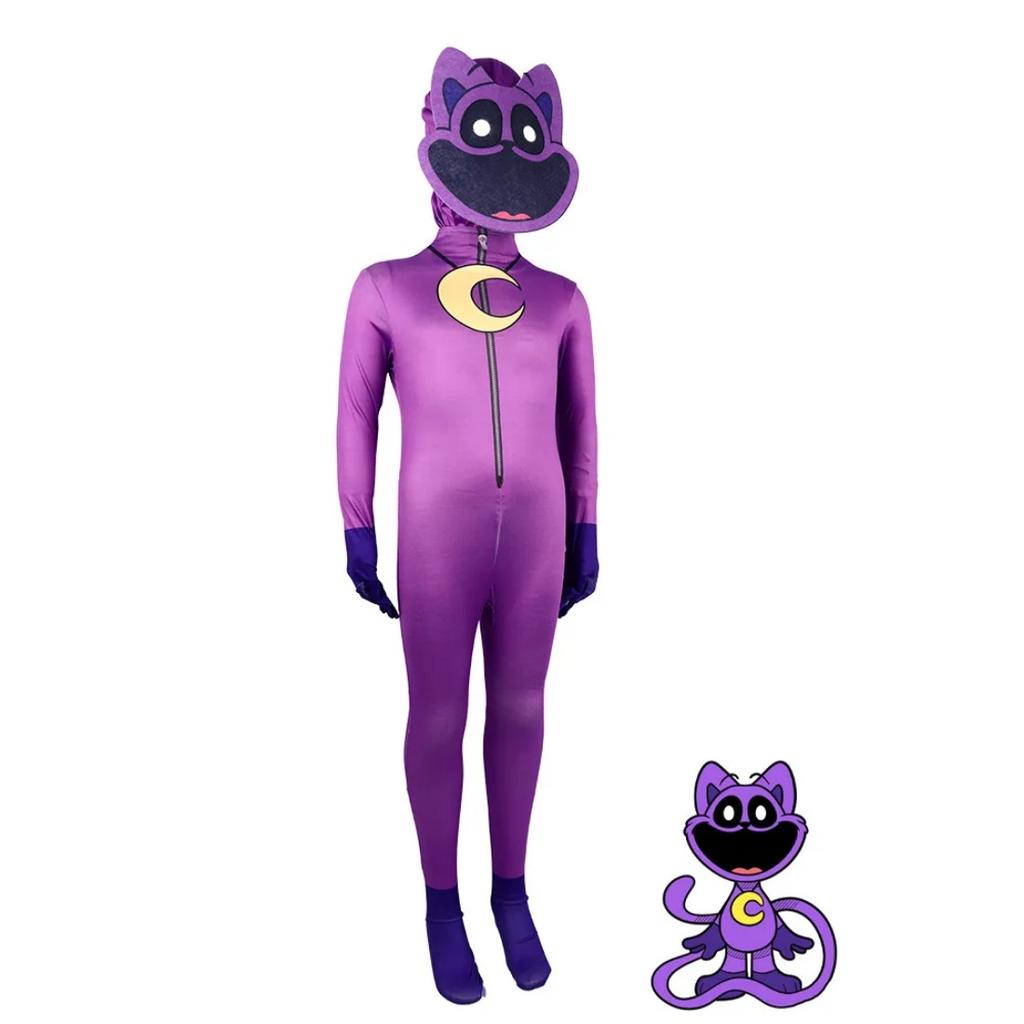 Poppy Adult&Kids Clothing Set Halloween Tights Onesie Cosplay Costume Playtime Cos Jumpsuits Sexy Bodysuit Costume 110CM-200CM