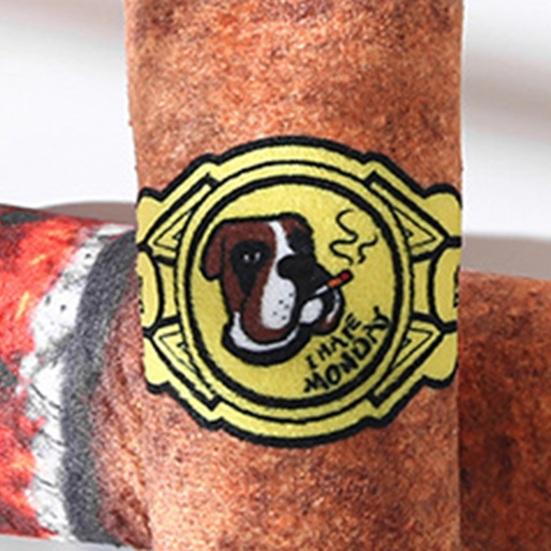 Мягкая игрушка для собак с пищалкой, интерактивная игрушка для жевания щенка с пищалкой, забавная новинка, мягкая игрушка с дымом для маленьких, средних и больших собак