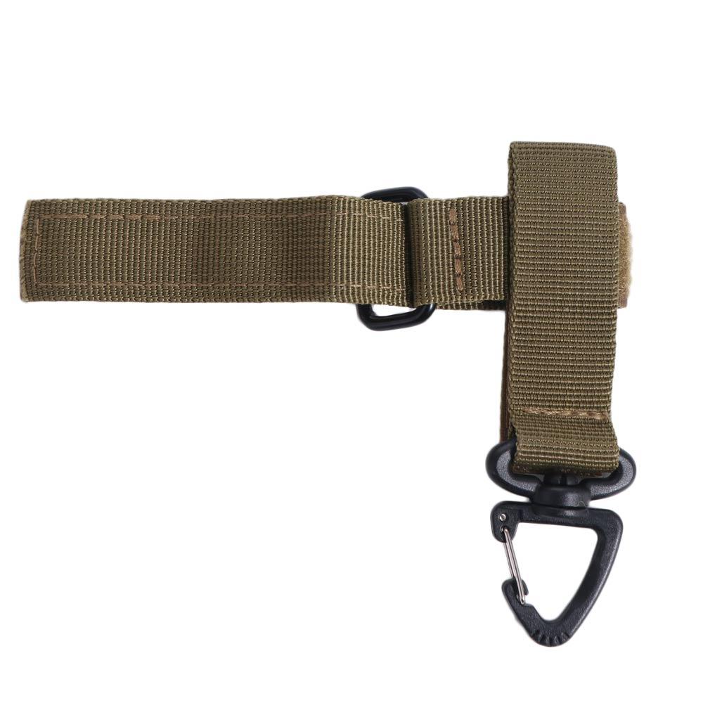 Triangle Quick Release Gloves Hook Adjustable Webbing Gloves Hook Camping Carabiner Glove Storage