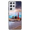 For Samsung Galaxy S25 Ultra Tempered Glass Case Back Cover Hard Phone Cases for SamsungS25 ULTRA Fundas Fashion Protector Coque