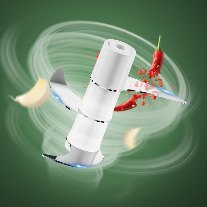 Мини-электрический пресс для чеснока, 250 мл, портативная беспроводная шлифовальная машина, измельчитель еды