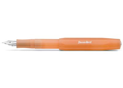 Kaweco Frosted Sport Soft Mandarin Перьевая ручка Средний размер Официально импортированная ручка, перо, FRFP-SM,