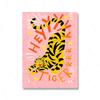 Pop Abstract Funny Tiger Girl Boho Hippie Wall Art Canvas Painting Nordic Posters And Prints Wall Pictures Kid Living Room Decor