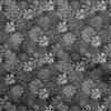 Cotton Flex Gray Fabric Floral Retro Quilting Supplies Print Sewing Fabric By The Yard 40 Inch