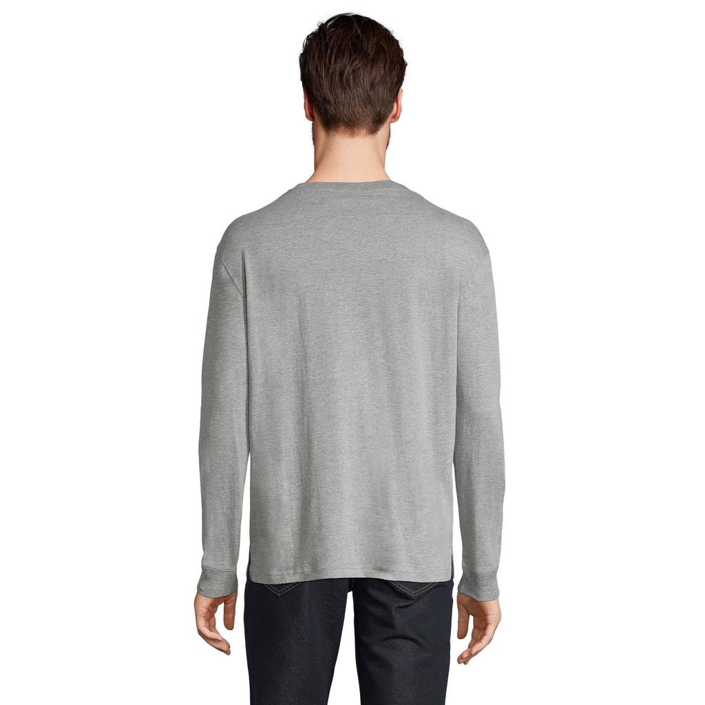SOLS Unisex Adult Pioneer Melange Long-Sleeved T-Shirt