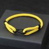 Unique Adjustable Rope Bracelet Unisex Black Outdoor Adventure Buckle Lucky Red Braclet Couple Brazalete Friendship Jewelry Gift