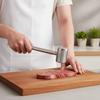Rust-proof Dual-head Use Meat Tenderizer Stainless Steel Meat Knocker Meat Beat Hammer  Pork Chop