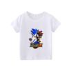 Sonics Tshirt Shortsleeved Clothing for Children Soft Cotton Casual Tshirt Tshirts for Children and Girls Tshirts Clothing