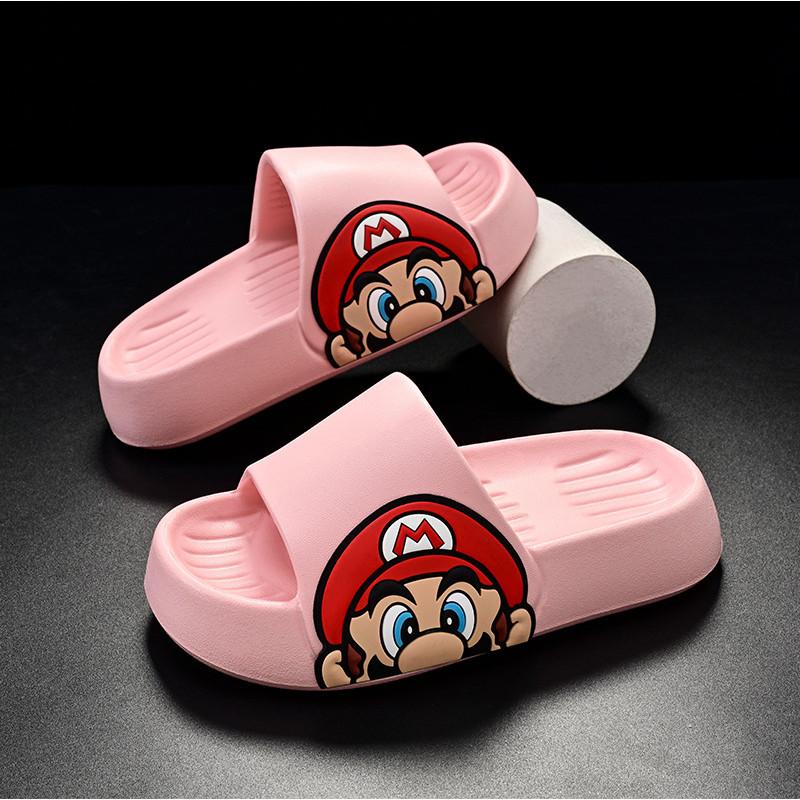 Удобные детские тапочки из ЭВА с мультяшным дизайном для мальчиков и девочек для летней носки