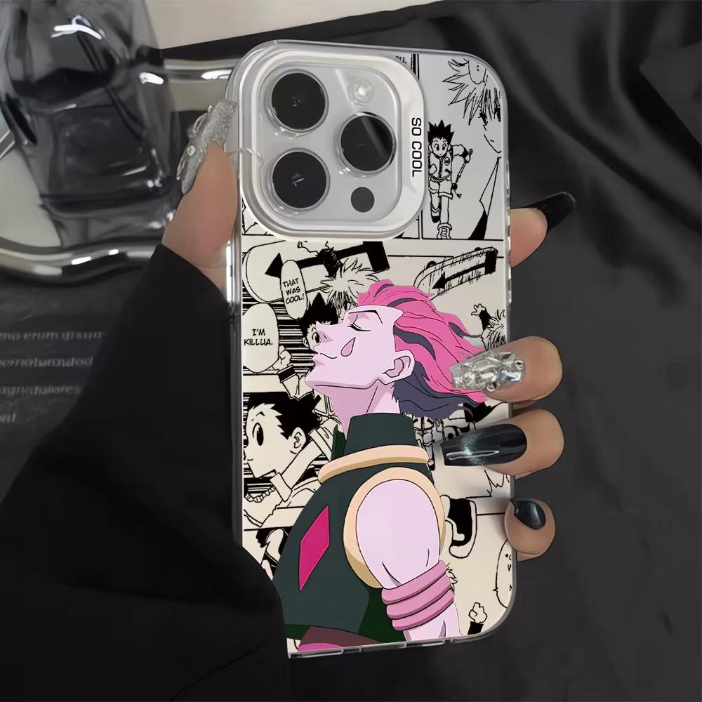 Чехол для телефона Killua Hunter X Hunter для iPhone 17 Air 16 e 15 14 13 12 11 Pro Max Plus Mini SE 2020 2022 Матовая задняя крышка