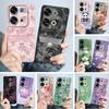 Для Itel P65 P671L Модный Чехол Простота Масляная Живопись Цветочный Защитный Чехол для Телефона Для ItelP65 P 65 Чехол Мягкие Силиконовые Чехлы