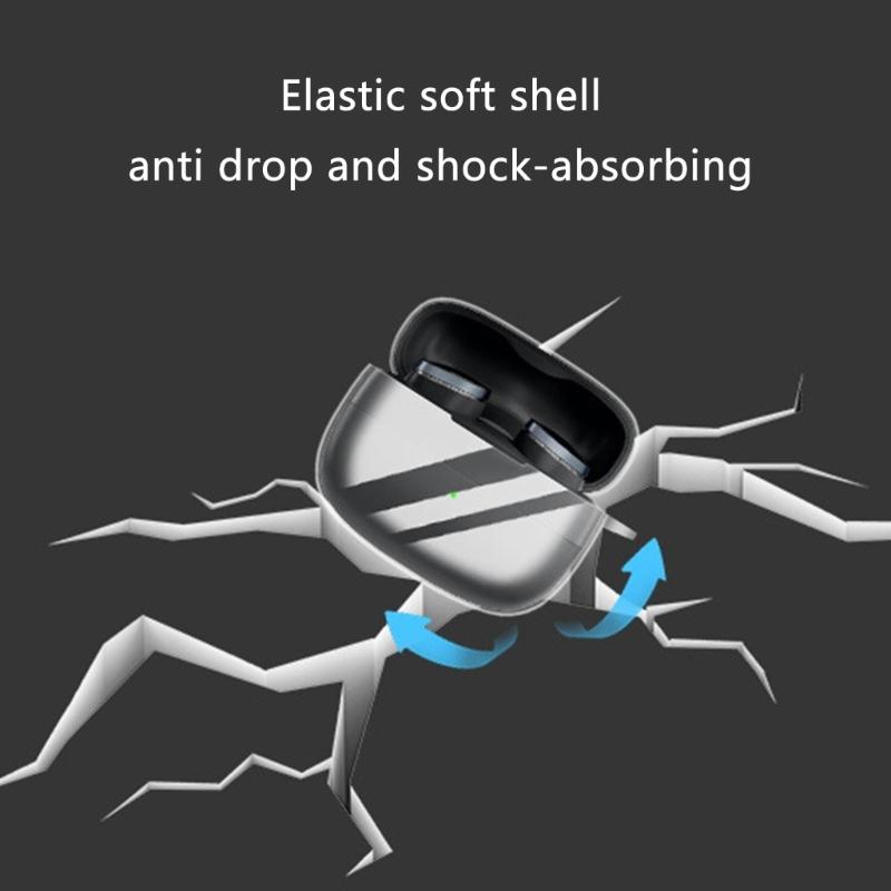 Earphone Protective Case Suitable for Bowers Cover Shockproof Shell Washable Housing Antidust Sleeve Soft Guard Skin