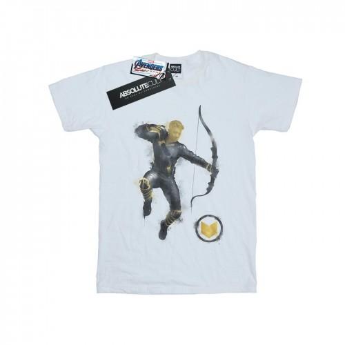 Marvel Mens Avengers Endgame Painted Hawkeye T-Shirt