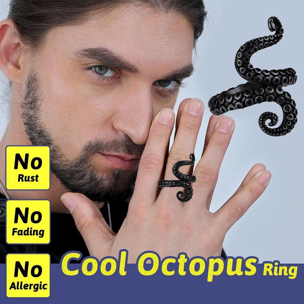Octopus Opening Thimble Ring Finger Wear Knitting Tools Fashion Ring Sewing Accessories
