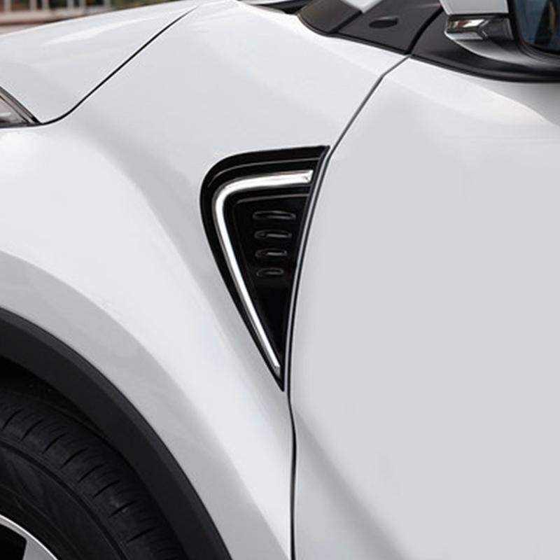 My GoodCar боковой воздушный поток вентиляционное лезвие типа листовая доска воздуховыпускная панель рамка Стайлинг автомобиля для Toyota C-HR 2016-автомобиль