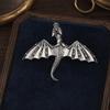 Unique Flying Dragon Hair Clip Vintage Retro Spring Clip Viking Dragon Hairpin  Valentine's Day
