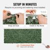 Ivy Privacy Fence, 1.5 x 4m Artificial Green Wall Screen, Greenery Ivy Fence w/ Mesh Cloth Backing and Strengthened Joint, Faux Hedges Vine Leaf